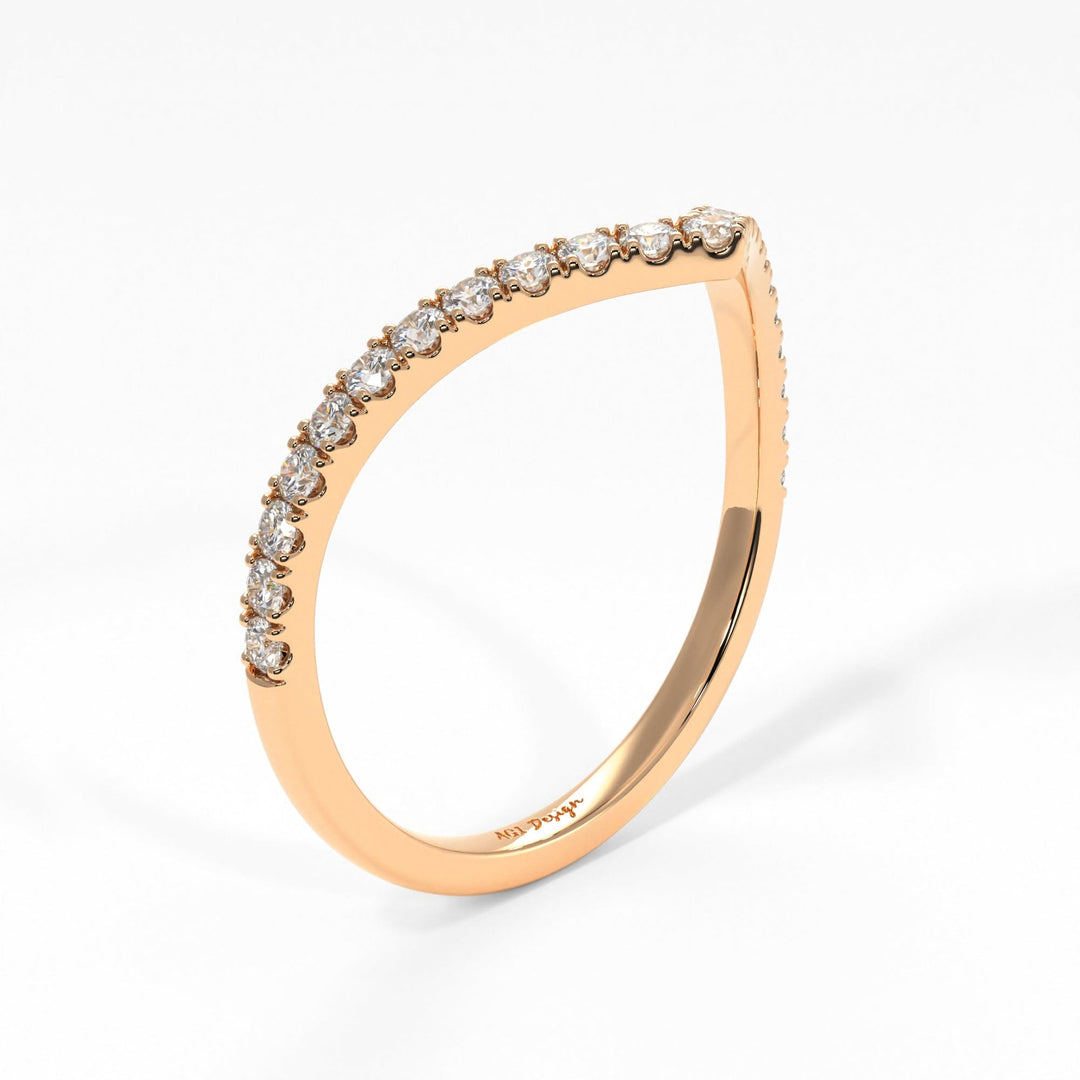 AGI Design Erin Lab-Created Diamonds Wedding Band