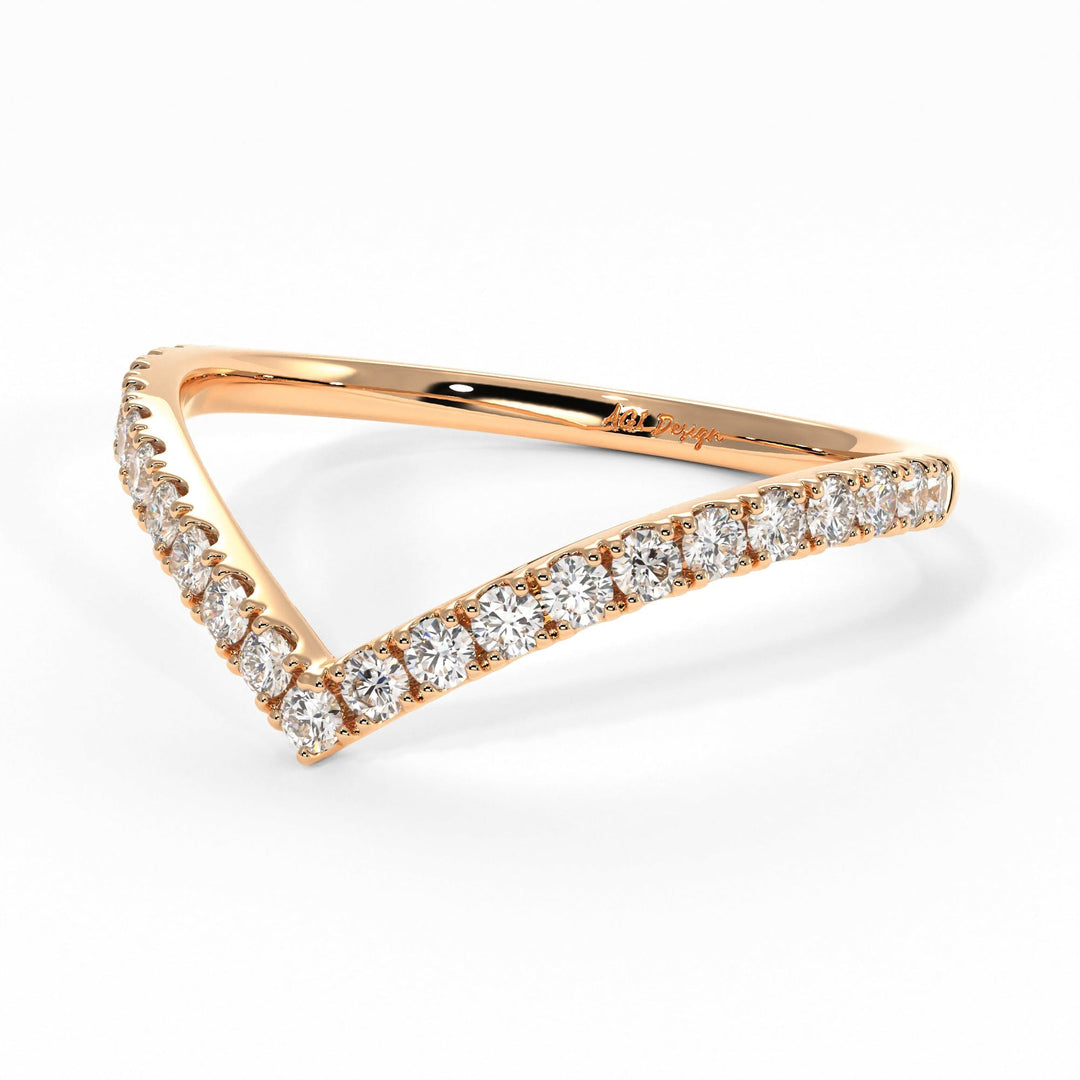 AGI Design Erin Lab-Created Diamonds Wedding Band