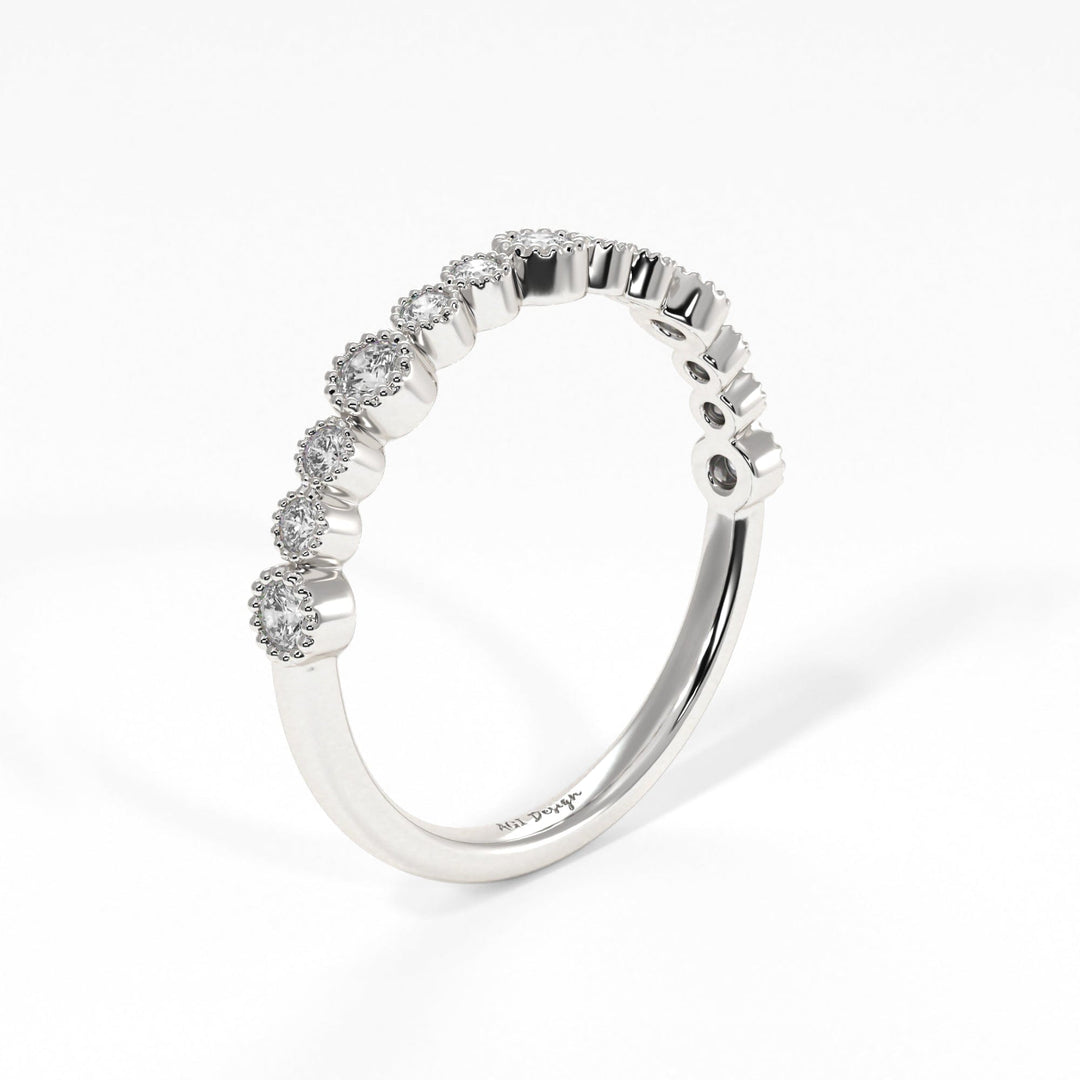 AGIDesignShop Kira Lab-Created Diamonds Wedding Band