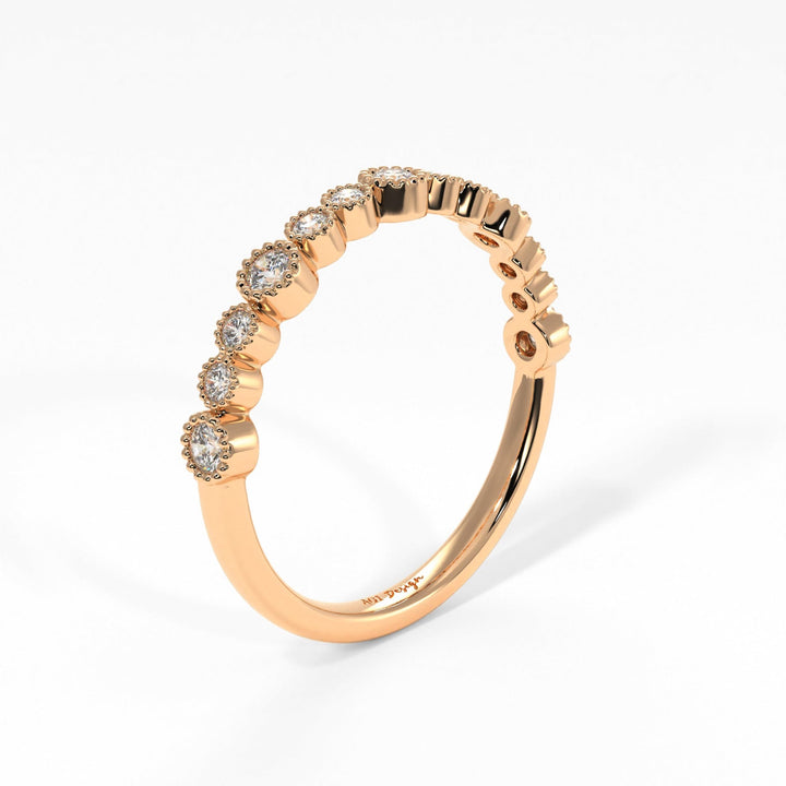AGIDesignShop Kira Lab-Created Diamonds Wedding Band