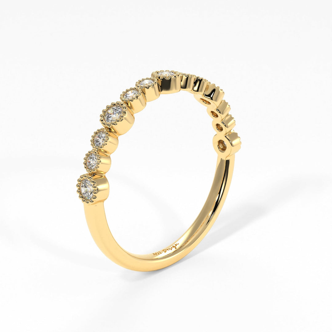 AGIDesignShop Kira Lab-Created Diamonds Wedding Band