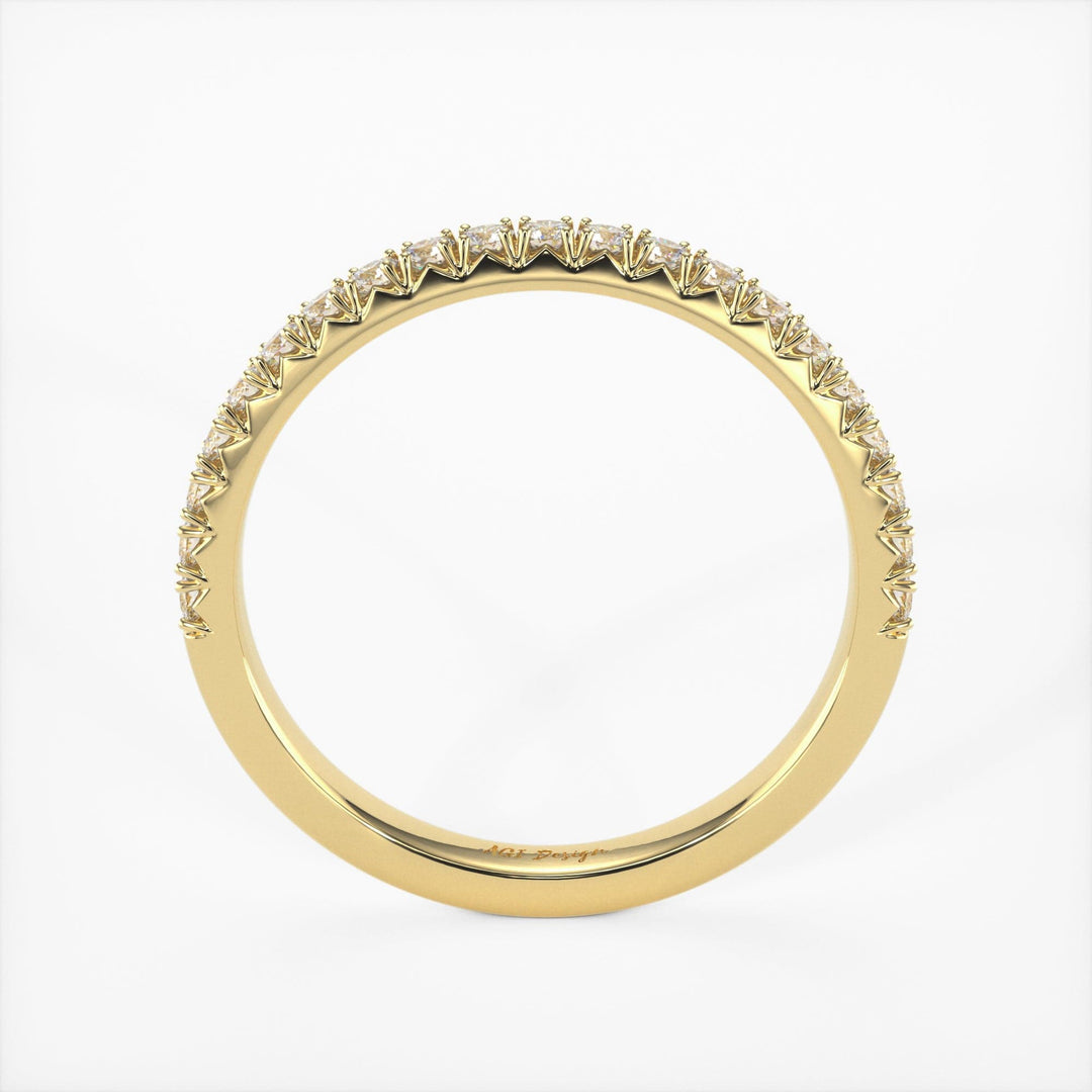 AGIDesignShop Naomi Lab-Created Diamond Wedding Band