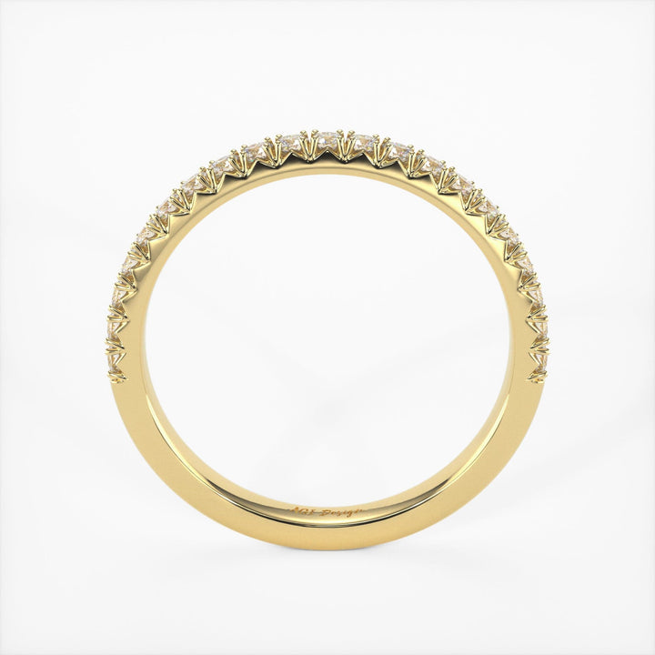 AGIDesignShop Naomi Lab-Created Diamond Wedding Band