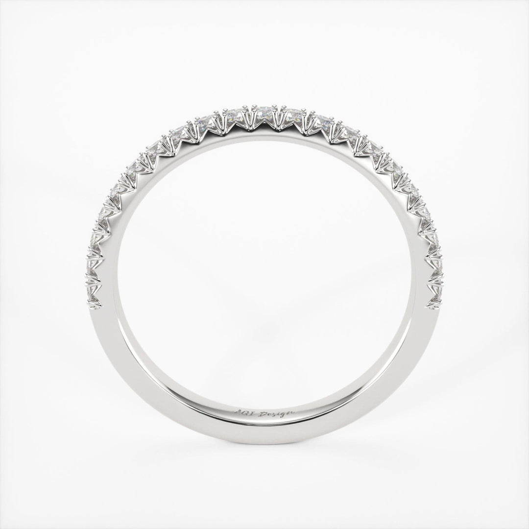 AGIDesignShop Naomi Lab-Created Diamond Wedding Band