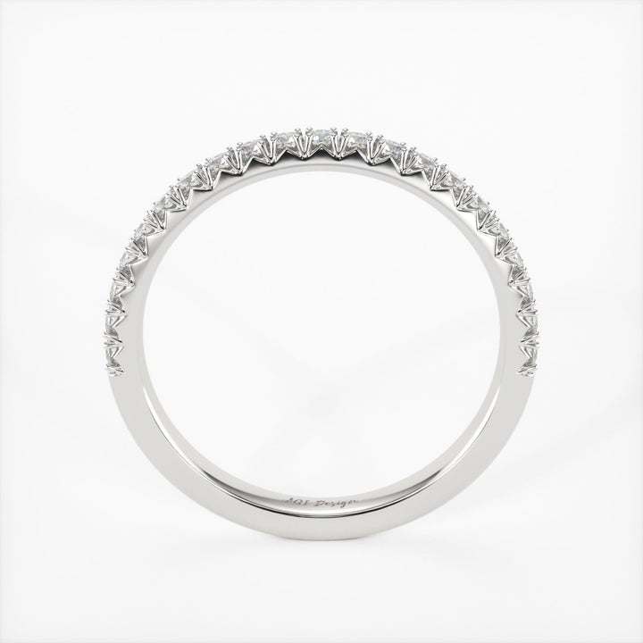 AGIDesignShop Naomi Lab-Created Diamond Wedding Band