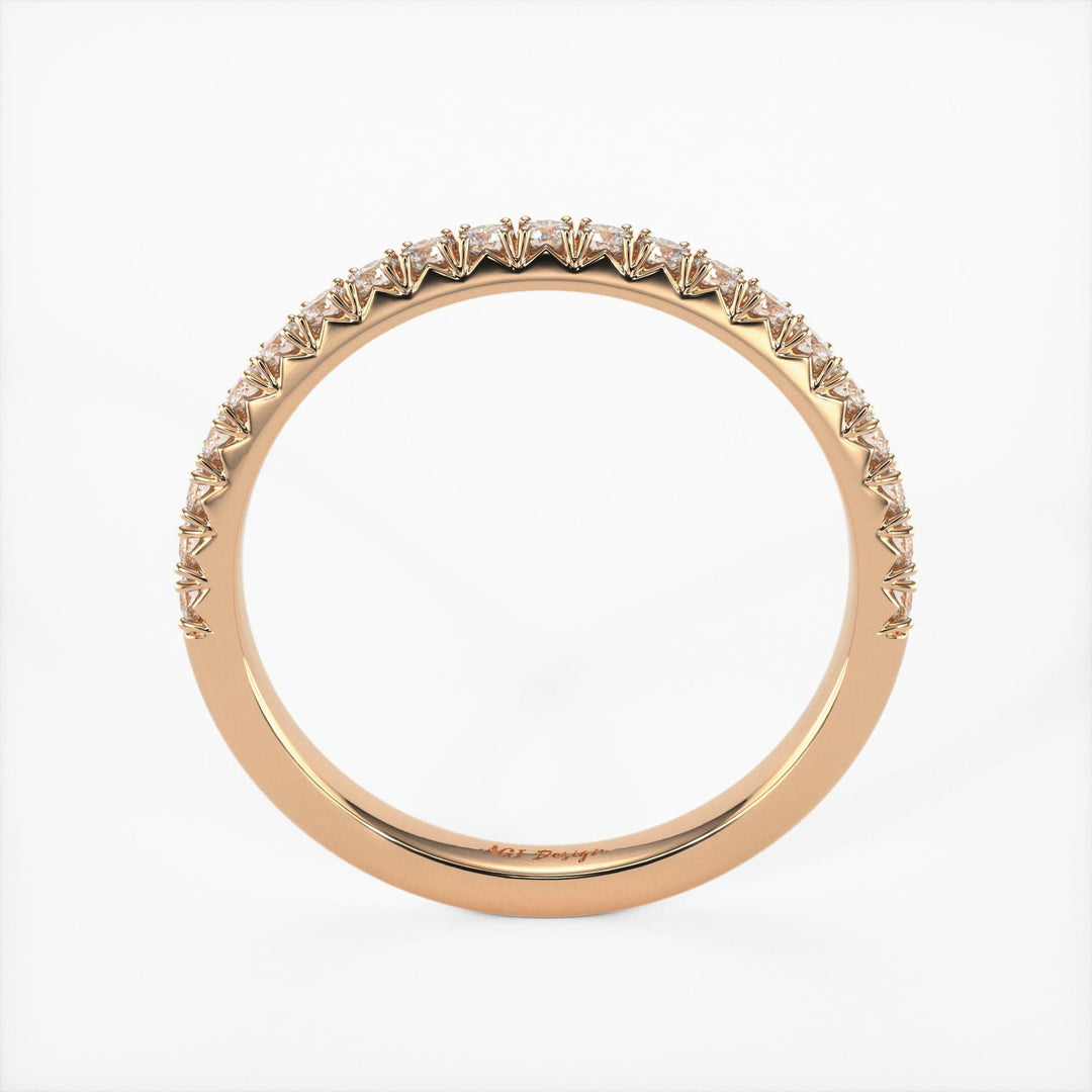 AGIDesignShop Naomi Lab-Created Diamond Wedding Band