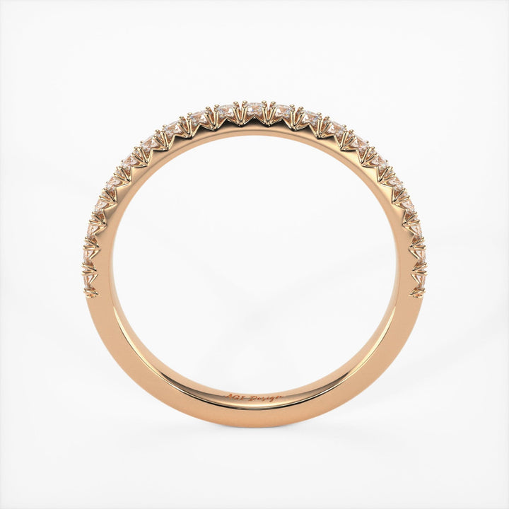 AGIDesignShop Naomi Lab-Created Diamond Wedding Band