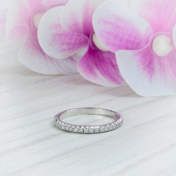 AGIDesignShop Naomi Lab-Created Diamond Wedding Band