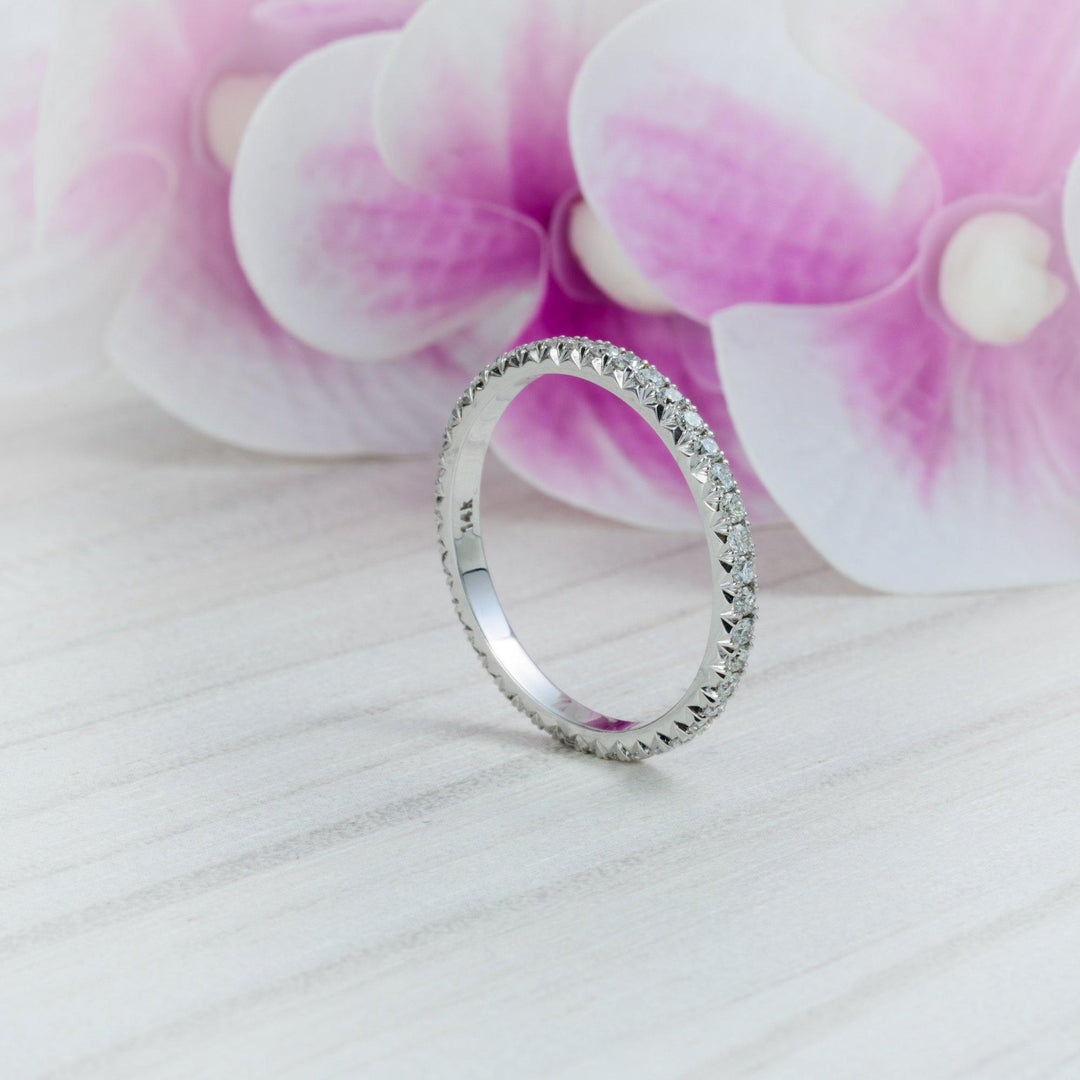 AGIDesignShop Naomi Lab-Created Diamond Wedding Band