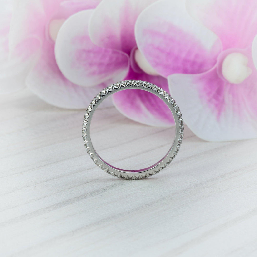 AGIDesignShop Naomi Lab-Created Diamond Wedding Band