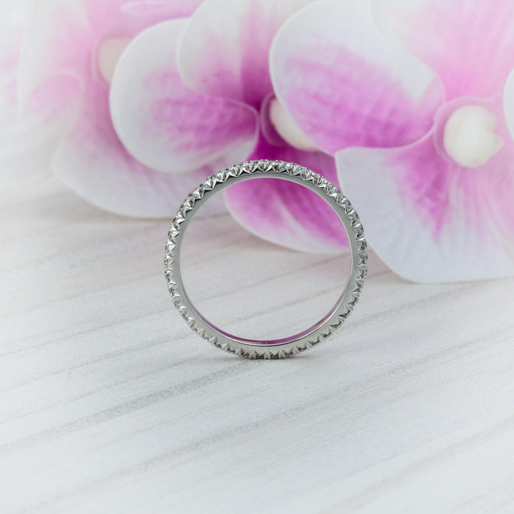 AGIDesignShop Naomi Lab-Created Diamond Wedding Band
