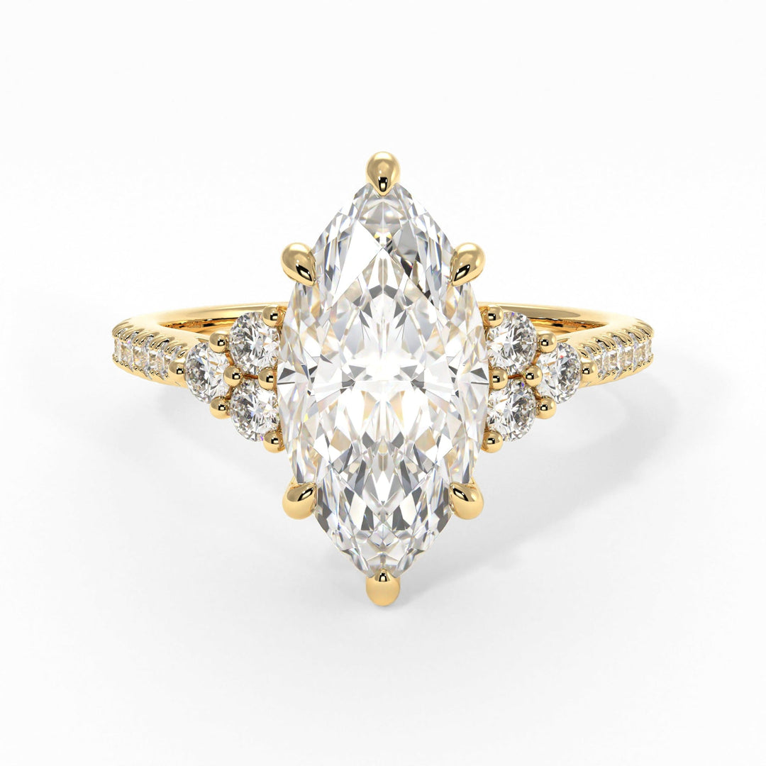 AGIDesignShop Olivia Marquise Moissanite Engagement Ring