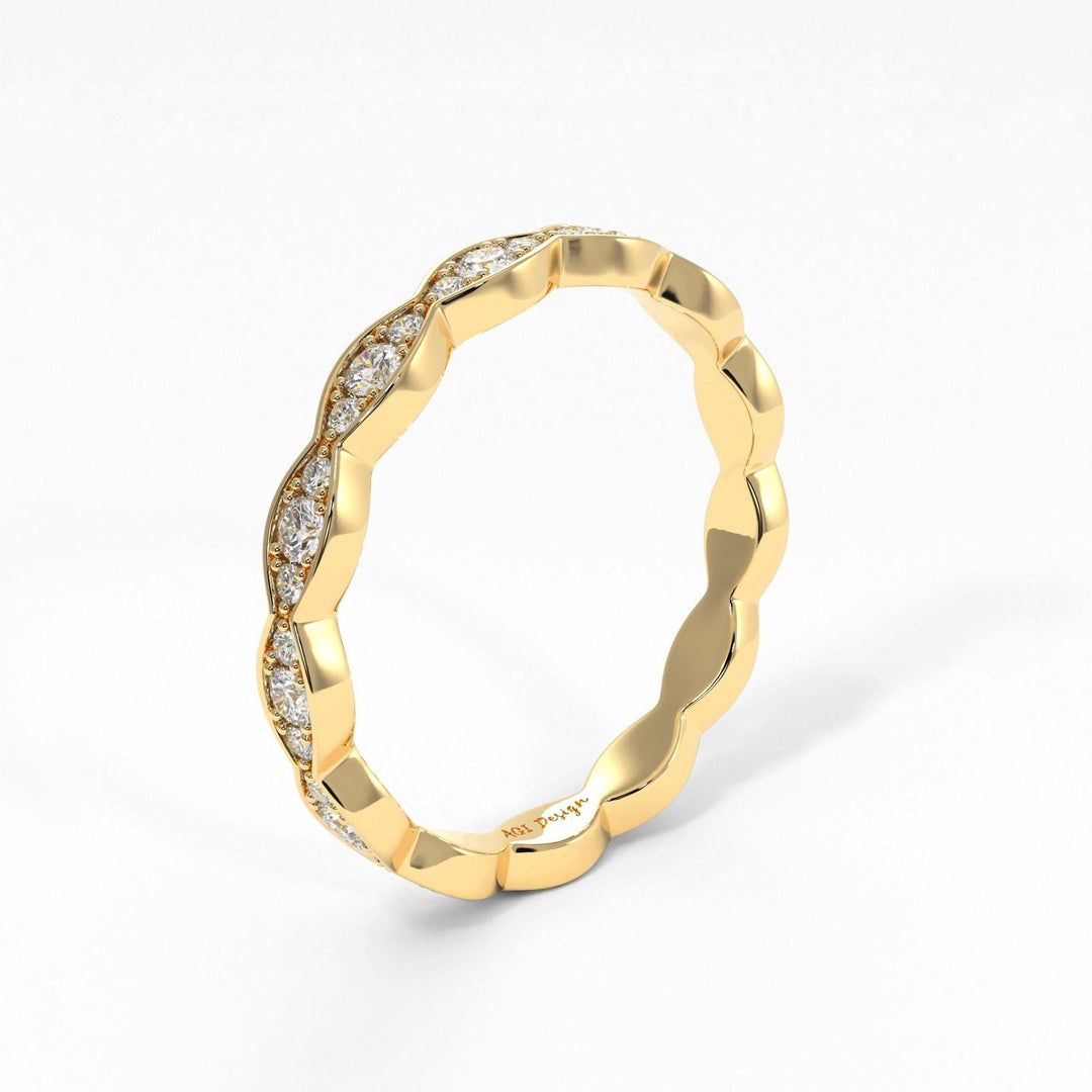AGIDesignShop Stella  Lab-Created Diamonds Eternity Band