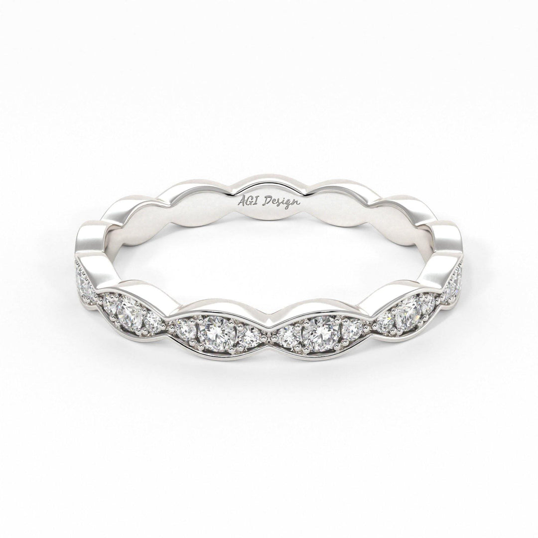 AGIDesignShop Stella  Lab-Created Diamonds Eternity Band