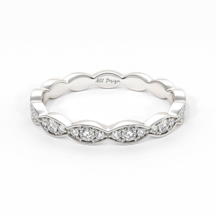AGIDesignShop Stella  Lab-Created Diamonds Eternity Band