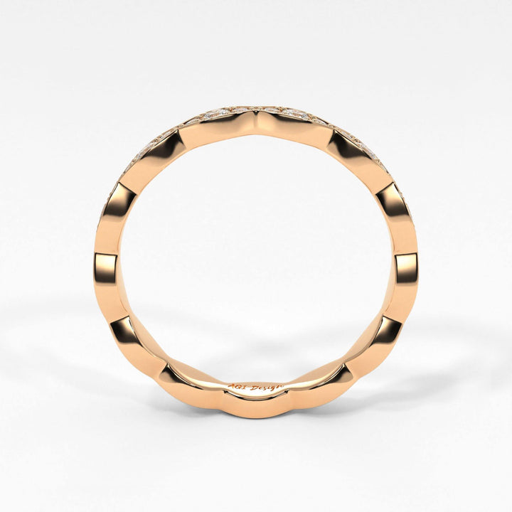 AGIDesignShop Stella  Lab-Created Diamonds Eternity Band