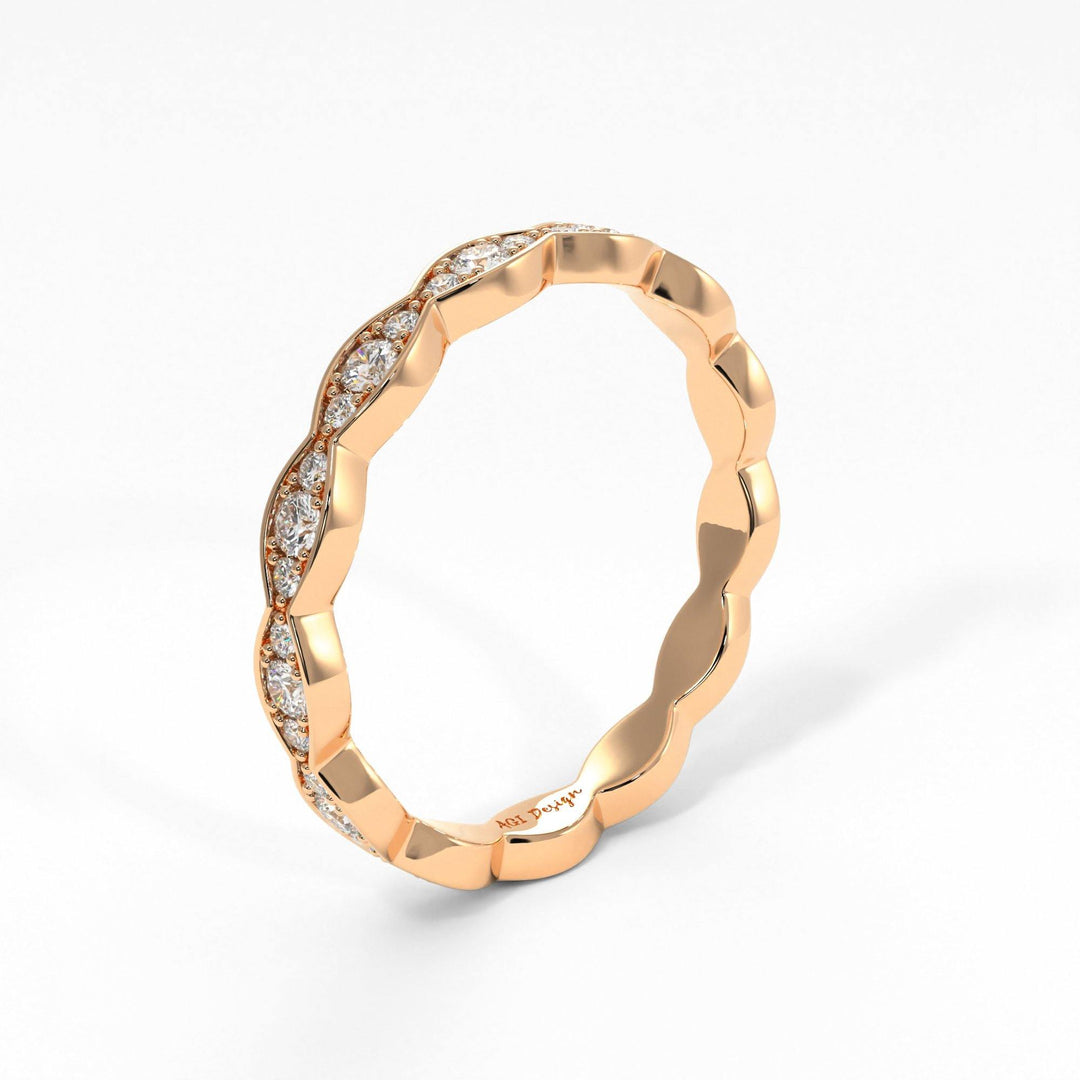 AGIDesignShop Stella  Lab-Created Diamonds Eternity Band