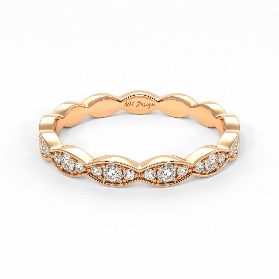 AGIDesignShop Stella  Lab-Created Diamonds Eternity Band