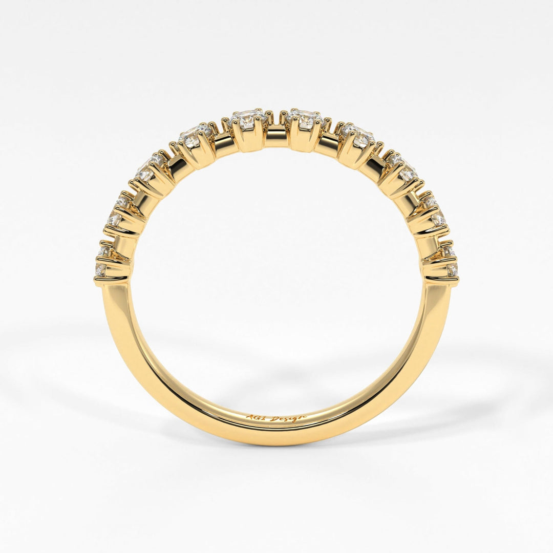 AGIDesignShop Tina Lab-Created Diamonds Wedding Band