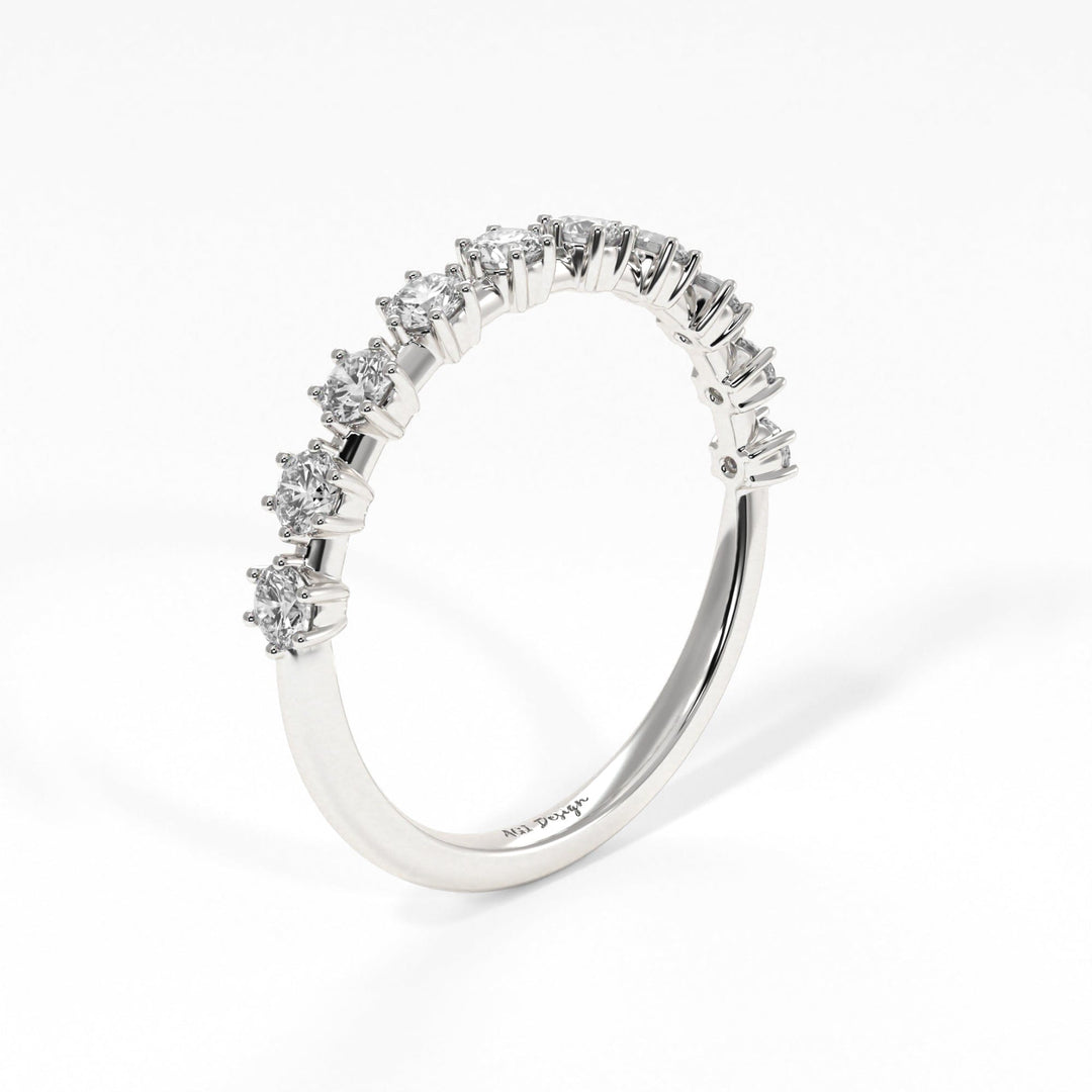 AGIDesignShop Tina Lab-Created Diamonds Wedding Band