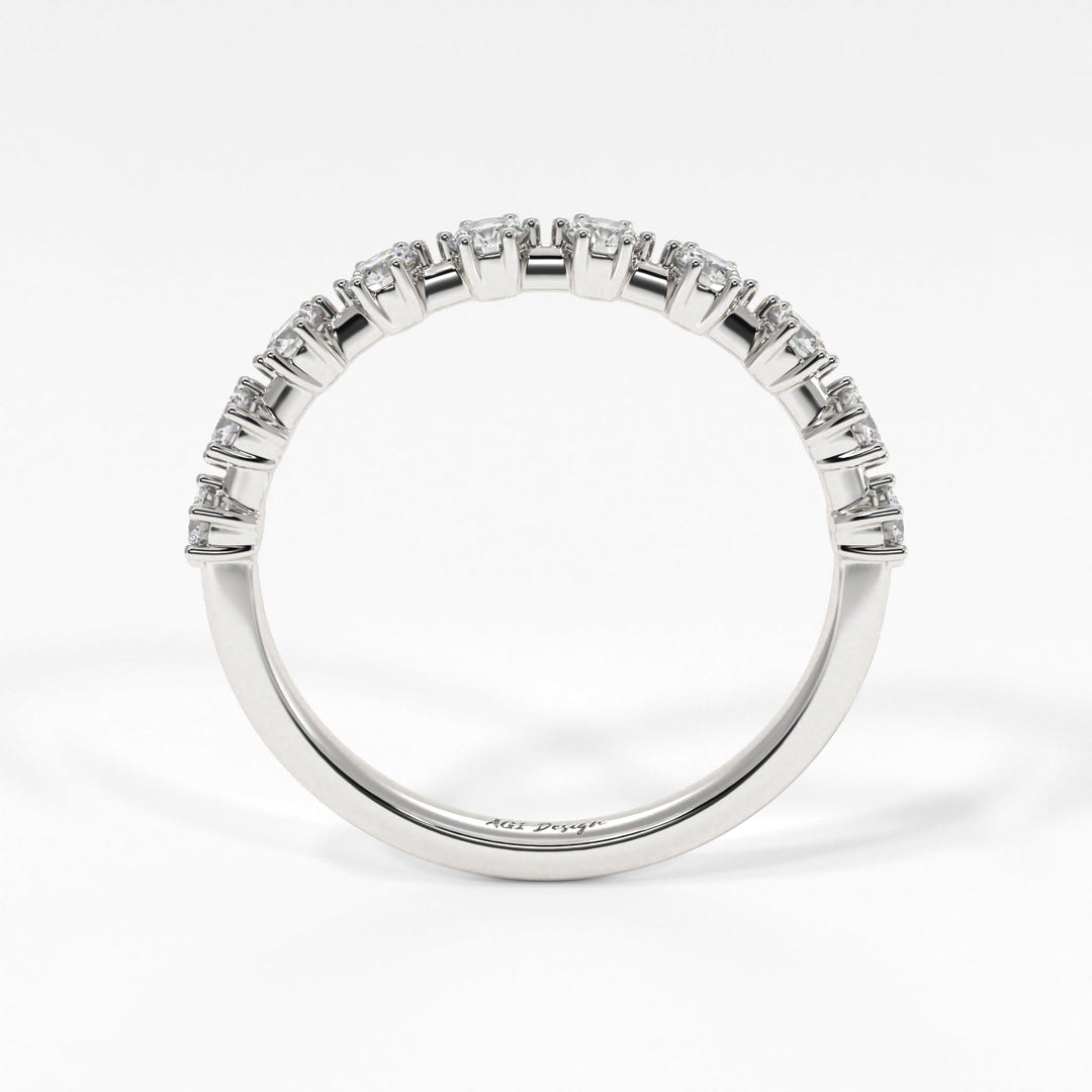 AGIDesignShop Tina Lab-Created Diamonds Wedding Band