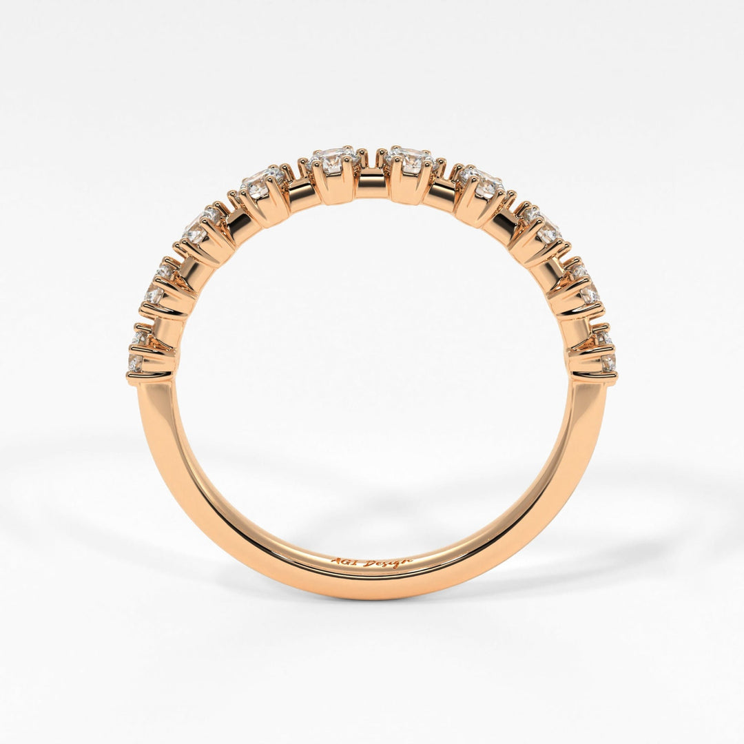 AGIDesignShop Tina Lab-Created Diamonds Wedding Band
