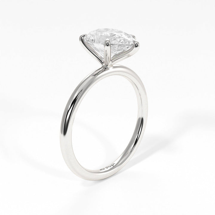 AGI Design Valery Pear Shape Moissanite Engagement Ring