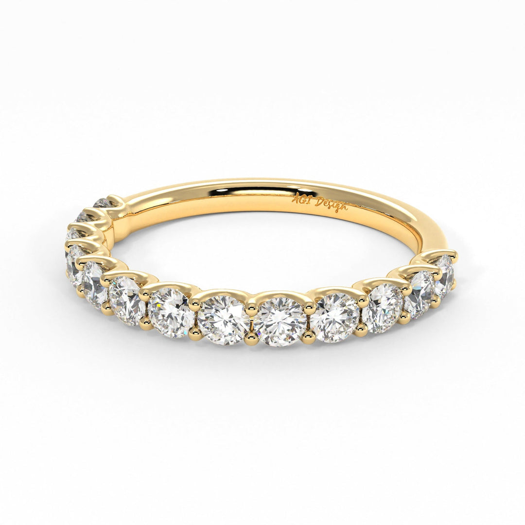 AGIDesignShop Vera Lab-Created Diamonds Wedding Band