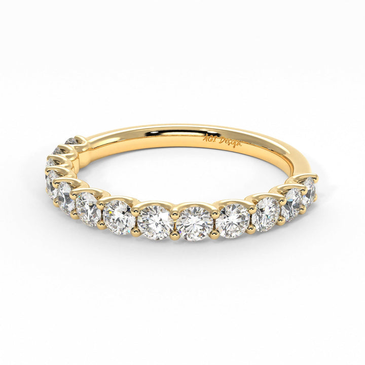 AGIDesignShop Vera Lab-Created Diamonds Wedding Band