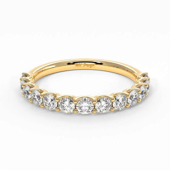 AGIDesignShop Vera Lab-Created Diamonds Wedding Band