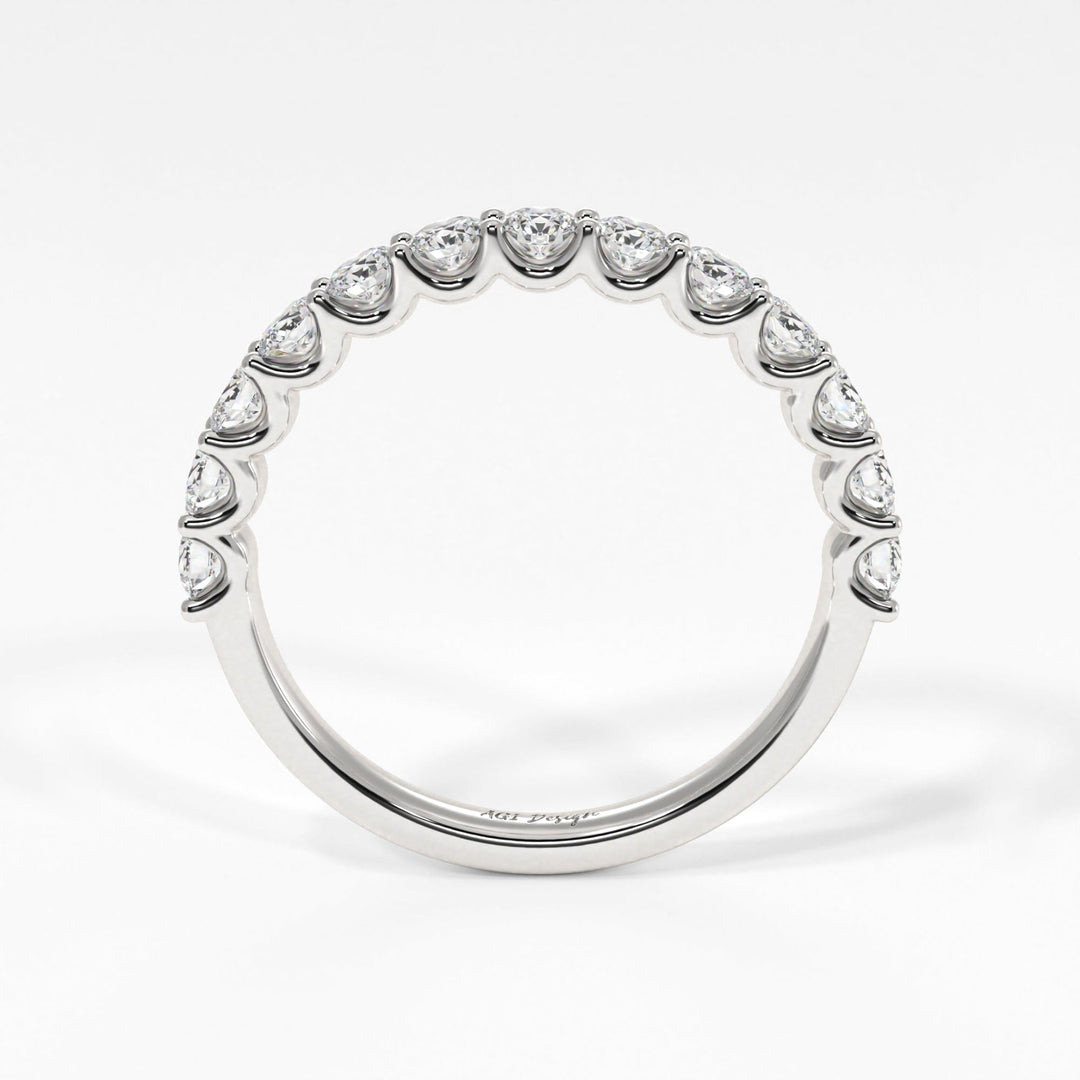 AGIDesignShop Vera Lab-Created Diamonds Wedding Band
