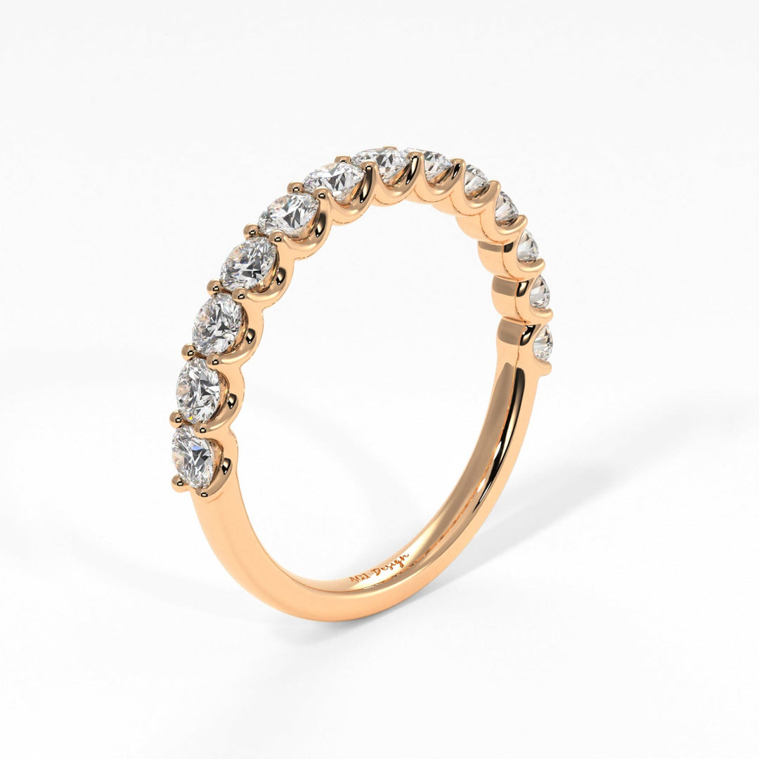AGIDesignShop Vera Lab-Created Diamonds Wedding Band