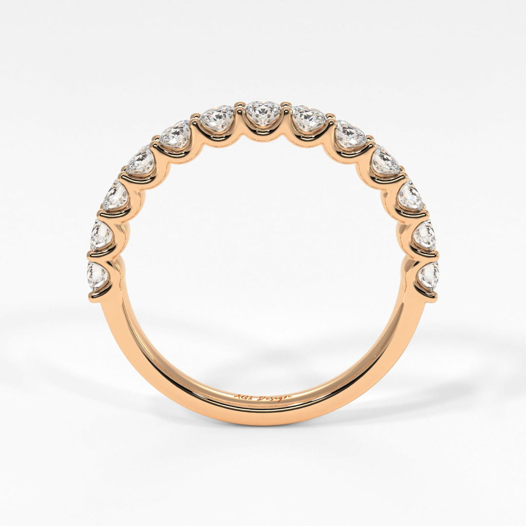 AGIDesignShop Vera Lab-Created Diamonds Wedding Band