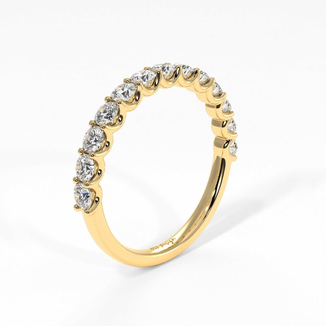 AGIDesignShop Vera Lab-Created Diamonds Wedding Band